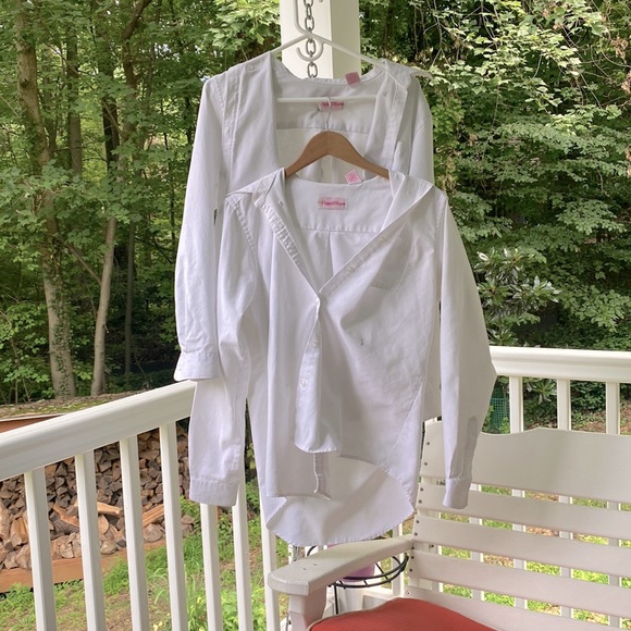 flynn O’Hara Tops Flynn Ohara White Button Ayo Poshmark